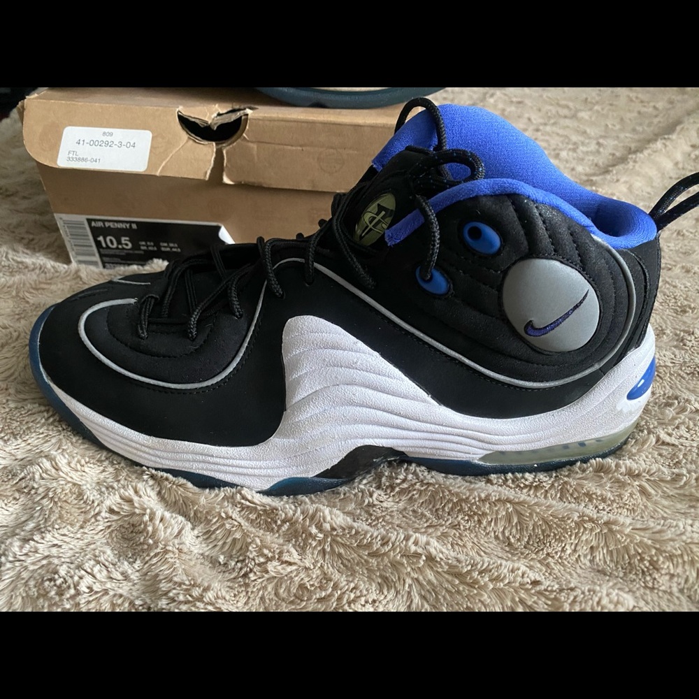 Nike air penny II 2 333886-041 10.5 black